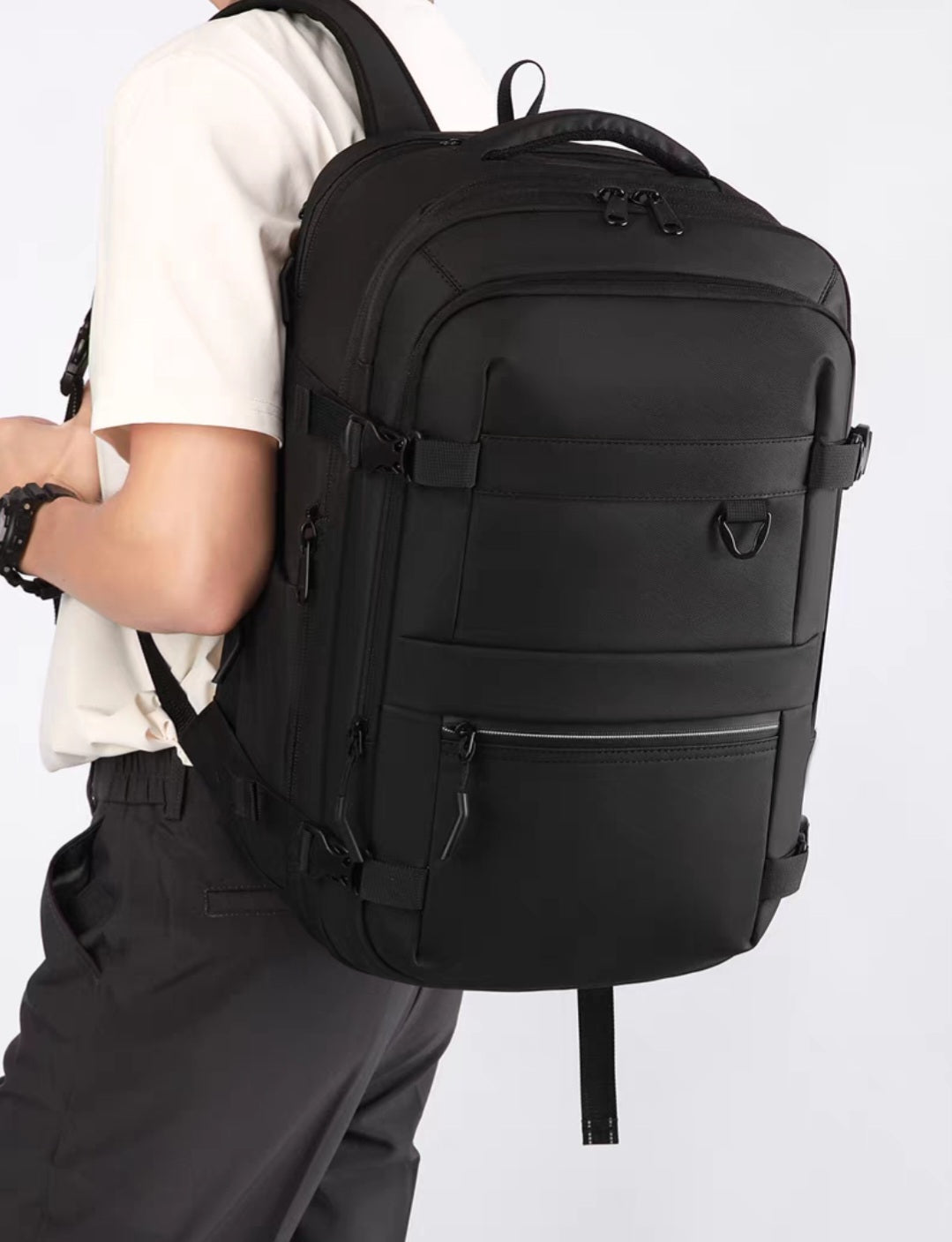 🎒✨ Le sac à dos intelligent avec pompe de compression intégrée ! ✨🎒 Version officielle. (Ref5)