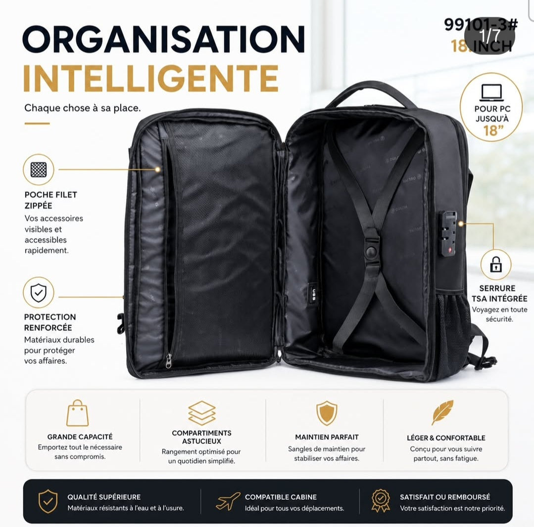 🎒 LE SAC À DOS QUI REMPLACE VOTRE VALISE ! ✈️