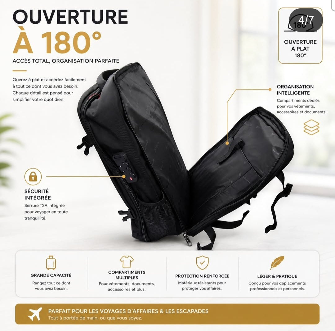 🎒 LE SAC À DOS QUI REMPLACE VOTRE VALISE ! ✈️