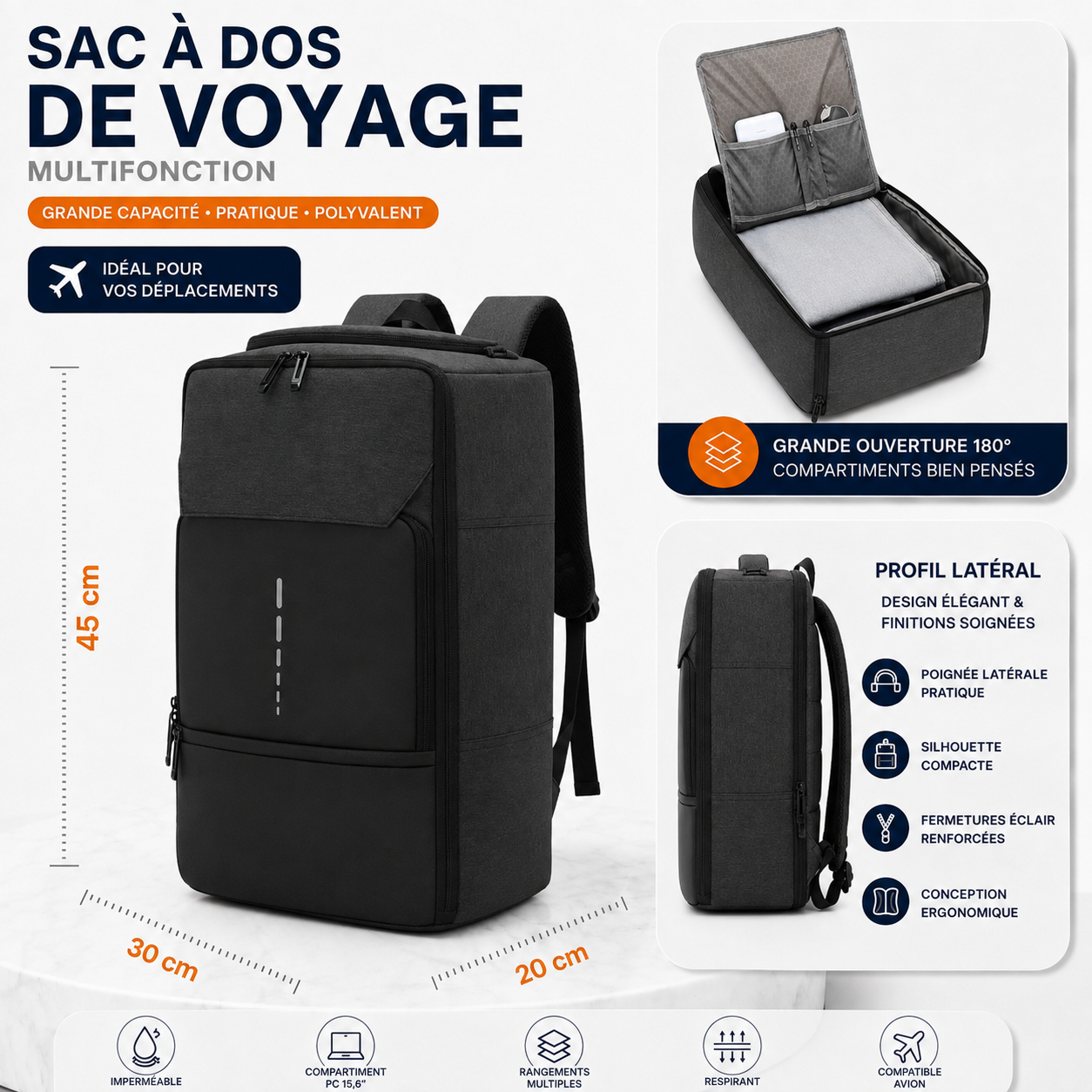 Sac À Dos quotidien et voyages