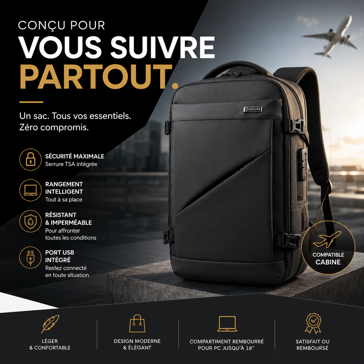 🎒 LE SAC À DOS QUI REMPLACE VOTRE VALISE ! ✈️