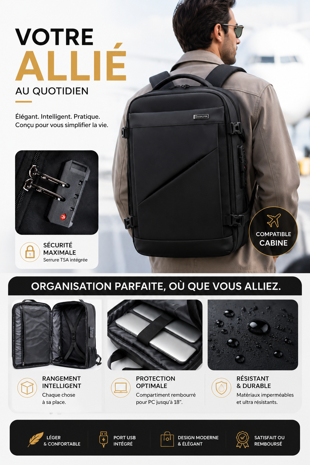 🎒 LE SAC À DOS QUI REMPLACE VOTRE VALISE ! ✈️