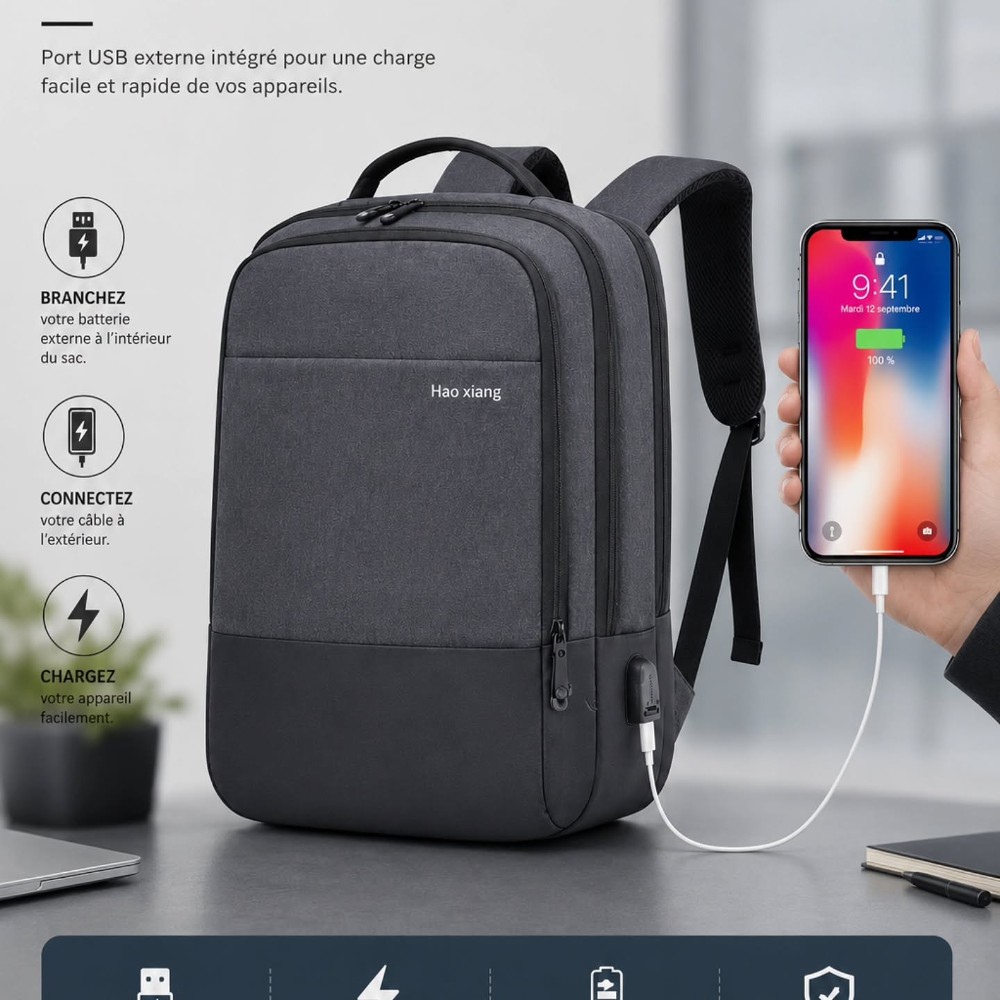 Agréable sac à dos pour Pc Portable pour seulement