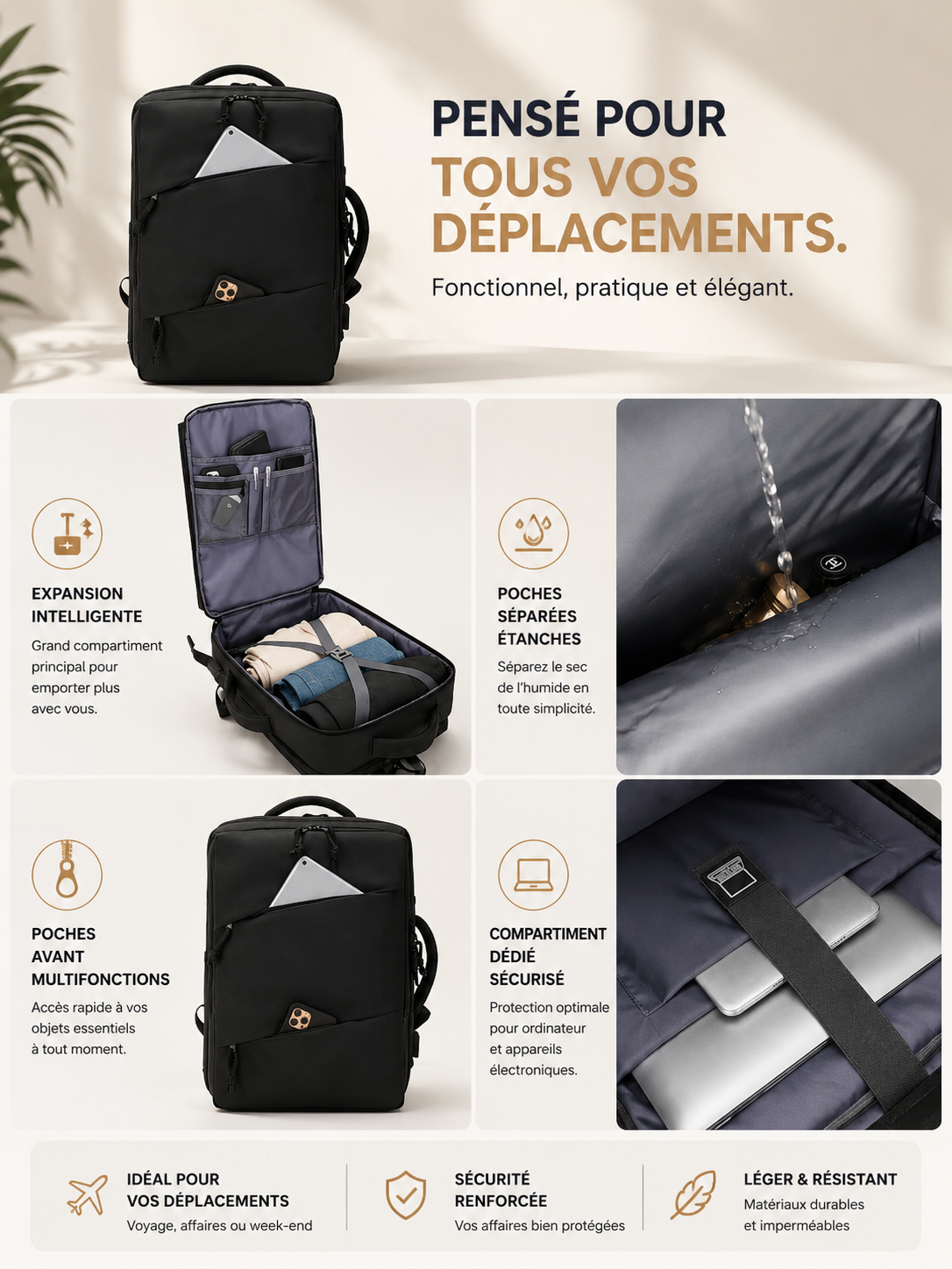 🎒 LE SAC À DOS QUI REMPLACE VOTRE VALISE ! ✈️