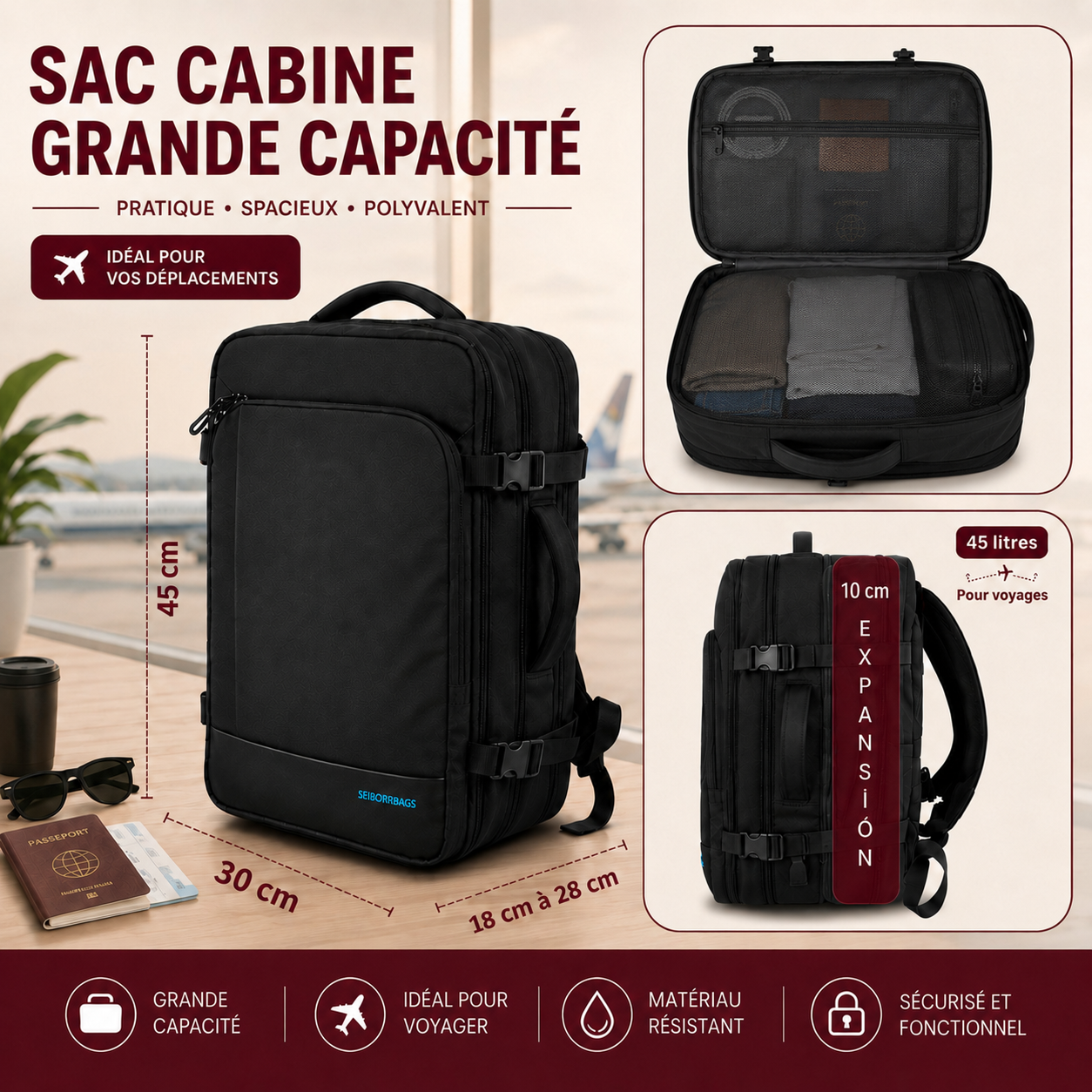 Sac À Dos quotidien et voyages