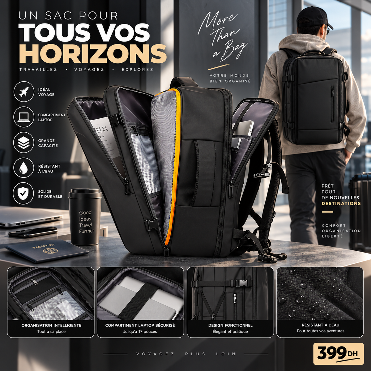 Sac À Dos quotidien et voyages